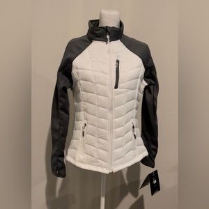 NEW, CB Sports, technical outwear, large, white and grey.